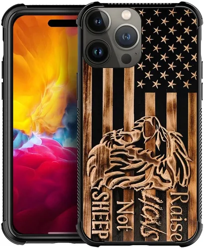Miniatura 13 de DAIZAG Funda compatible con iPhone 15, protección completa, a prueba de golpes, antiarañazos, funda de poliuretano termoplástico para hombre