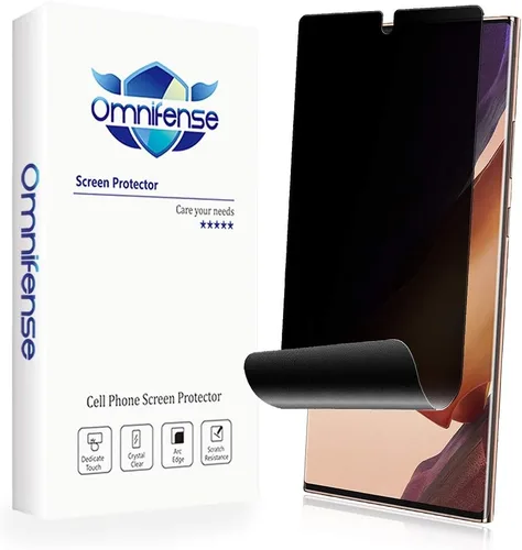 Miniatura 8 de Protector de pantalla para Galaxy S21, película suave de privacidad (no vidrio templado), compatible con fundas, desbloqueo en pantalla, acabado