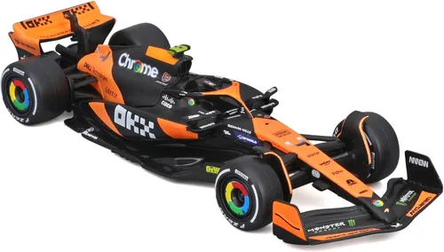 Miniatura 5 de Bburago Escala 1/43 Fórmula 1 McLaren F1 MCL38 Colección Grand Prix de Miami - #4 Lando Norris