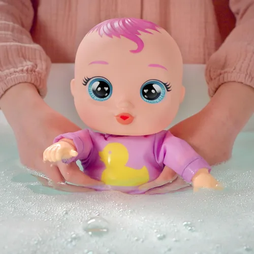 Miniatura 5 de Zoe para bebés que lloran para recién nacidos, para la hora del baño, muñeca de bebé, disfruta de la hora del baño reaccionando al agua y llorando