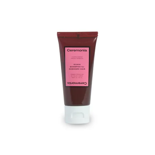 Ceremonia Champú Guava Color Protect & Damage Repair | Restaura el cabello y aumenta el brillo con aloe vera | Protege el cabello de los rayos UV y