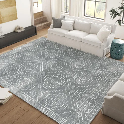 Miniatura 56 de jinchan Alfombra marroquí de pasillo 2x10 para pasillo - Alfombra de pasillo para cocina bohemia lavable a máquina, alfombra moderna suave, Boho