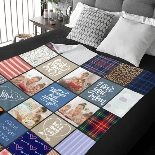 Miniatura 129 de Mantas personalizadas con foto, manta de fotos personalizada, mantas personalizadas con imagen, regalos personalizados para mujeres, hombres