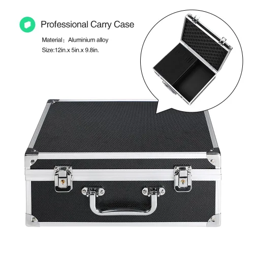 Miniatura 7 de Solong Kit Completo de Tatuaje 4 Pistolas de Máquina Pro 54 Tintas Fuente de Alimentación Pedal de Pie Agujas Agarres Puntas Estuche de Transporte