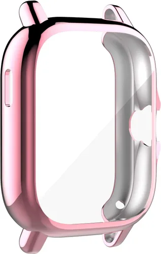 Miniatura 3 de BabyValley Funda compatible con Amazfit GTS 2/GTS 3, protector de pantalla chapado en TPU, carcasa protectora impermeable para reloj GTS 2