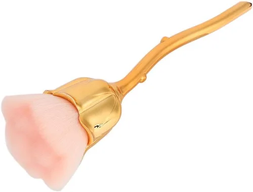 Miniatura 8 de Cepillos de arte de uñas, cepillo de arte de uñas Rose ShapeHandle, material de fibra, multifuncional, cómodo de usar, cepillo de limpieza de polvo
