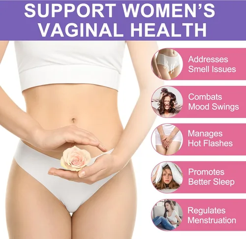 Miniatura 3 de Gomitas de equilibrio femenino premium, probióticos vaginales vitales fuente de gomitas femeninas, sabor a piña para mujeres de todas las edades