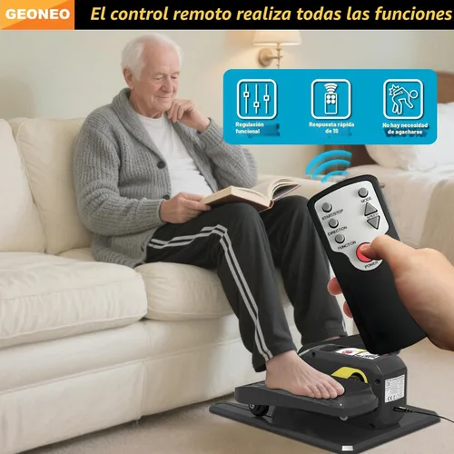 Miniatura 5 de Under Desk Elliptical Machine, Electric Elliptical Exerciser for Senior, Quiet & Small Electric Seated Pedal Exerciser for Home with Monitor, Remote