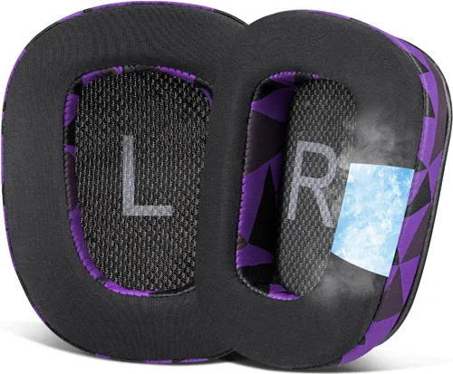 Miniatura 11 de SOULWIT Almohadillas de refrigeración para auriculares Logitech G35 G930 G933 G935 G633 G635 G533 G430 G431 G432 G433 G332 G230 G231 G233 G233