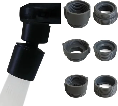 Miniatura 8 de Extensor giratorio para grifo, adaptadores de grifo de boquilla, filtro universal contra salpicaduras, extensión de grifo de cocina, cabezal
