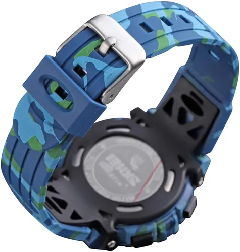 Miniatura 4 de FANMIS Relojes deportivos para niños, reloj digital electrónico LED, multifunción, 164.0 ft, impermeable, 2 veces, cronómetro colorido