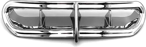 Miniatura 2 de Cubierta de ventilación de carenado delantero de motocicleta para Harley Touring Electra Glide Limited Ultra Classic Street Glide 2014-2021 (negro)