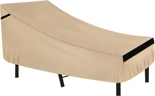 Miniatura 10 de NEVERLAND Funda para silla de patio – Fundas de tumbona impermeables para exteriores con material resistente, 420D impermeable para sillas