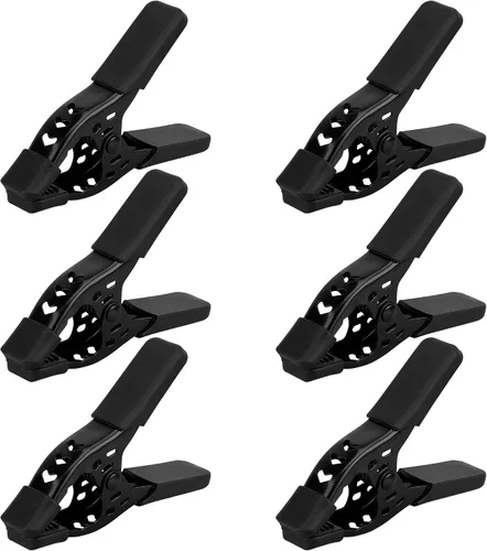 Miniatura 11 de Abrazaderas de resorte de metal resistentes de 4 piezas de 6 pulgadas: abrazaderas de metal de resorte para carpintería, apertura de mandíbula