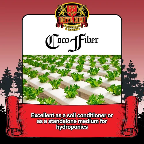 Miniatura 4 de Royal Gold Medio de cultivo de jardín sin suelo de fibra de coco, 1.76 pies cúbicos, para promover el crecimiento saludable de las plantas