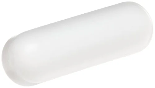 Miniatura 5 de SP Bel-Art Spinbar - Barras de teflón desechables de polígono magnético, 0.500 x 0.126 in, color blanco (paquete de 100) (F37112-0012) Fabricado