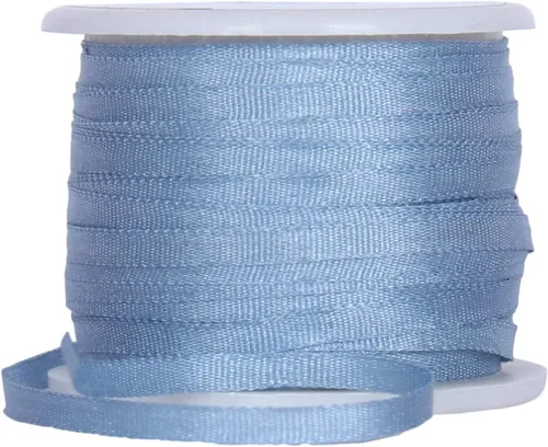 Miniatura 6 de Threadart Juego de cintas de seda - Tonos azules - Colección Five Spool - 100% seda pura - 55 yardas