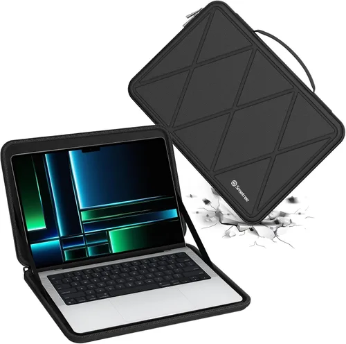 Miniatura 12 de Smatree Funda Protectora de EVA Rígida Compatible para MacBook Pro de Apple de 15.4 pulgadas 2019/2018/2017/2016, para MacBook Pro A1990/A1707
