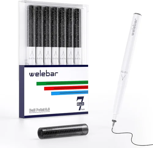 Miniatura 10 de Juego de bolígrafos de gel con purpurina compatible con Cricut Maker 3/Maker 4/Maker/Explore 3/4/5/Air 2/Air, juego de 12 bolígrafos de punta media