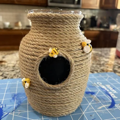 Miniatura 6 de Cuerda de yute trenzada de 100 pies y 1/2 pulgada, cuerda de cáñamo de 3 hebras, cuerda de manila para colgar en náutica, manualidades, jardinería