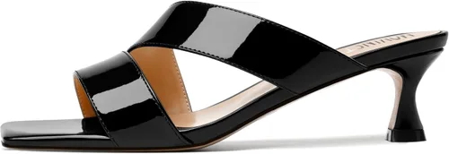 Miniatura 2 de Sandalias de tacón bajo para mujer, de charol y puntera cuadrada, de 2 pulgadas