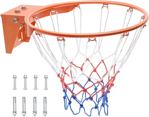 Miniatura 13 de VEVOR Basketball Hoop, 44 54 Inchs PC Backboard Wall Mounted, Basketball Portable Hoop & Goal, Indoor & Outdoor with Hand-Crank Adjustment, Classic