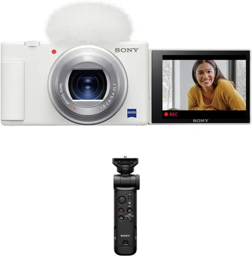 Miniatura 5 de Cámara digital Sony ZV-1 para creadores de contenido, vlogging y YouTube con pantalla giratoria, micrófono incorporado, video 4K HDR, pantalla Blanco
