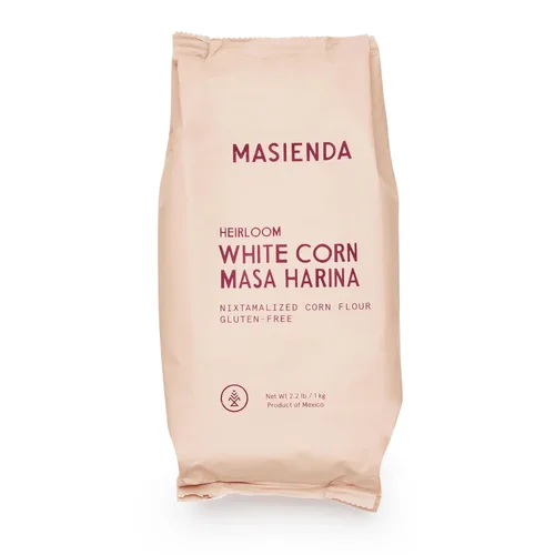 Miniatura 8 de Masienda Harina de Masa de Maíz Rojo Heirloom/Harina 2.2 libras (paquete de 2) – Harina de maíz nixtamalizada perfecta para tortillas de maíz