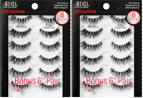 Miniatura 11 de Ardell Paquete de 2 pestañas postizas Demi Wispies Negro Demi Wispies