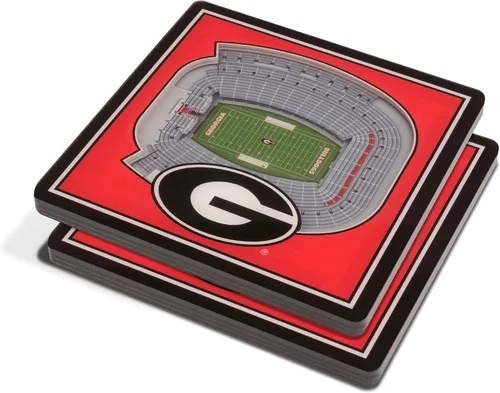 Miniatura 42 de YouTheFan NCAA - Posavasos con vista de estadio en 3D
