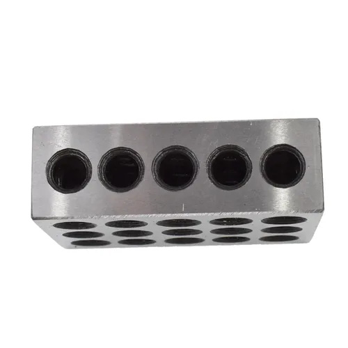 Miniatura 4 de 1 par de 1-2-3 bloques emparejados par con 23 agujeros de precisión Machinist Fresado 0.0002 in apto para fresadora plantilla
