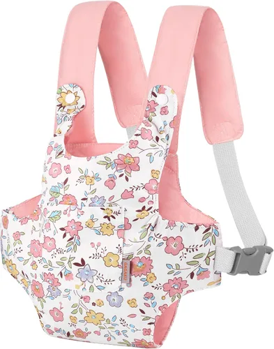 Miniatura 16 de GAGAKU Portabebés para Muñecas Bebé para Niñas Pequeñas y Niños Pequeños - Accesorios para Muñecas Bebé Reborn - Verde (Girasol)