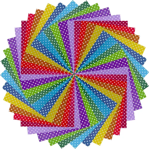 Miniatura 17 de HANPATQUI 50 unidades de 5 x 5 pulgadas, 100% algodón grueso de tela para coser y acolchar, paquetes de tela precortada cuadrada para manualidades