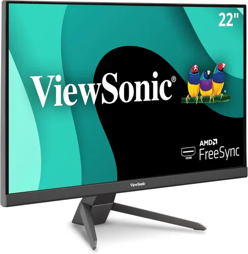 ViewSonic VX2267-MHD Monitor de 22 pulgadas 1080p, frecuencia de actualización de 100 Hz con FreeSync para el mejor entretenimiento en el hogar,
