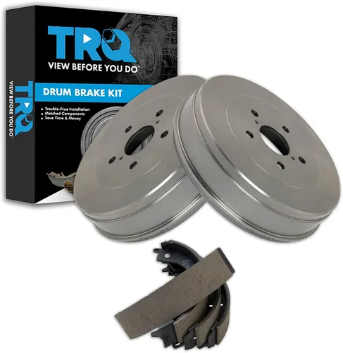 Miniatura 42 de Kit de tambor de freno y zapata ABS trasero TRQ Compatible con Subaru Forester Impreza