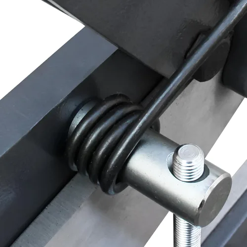 Miniatura 9 de KAKA INDUSTRIAL Cizalla manual de metal HS-12, máquina de corte sin garganta de 12 pulgadas para chapa, acero y barras redondas, herramienta