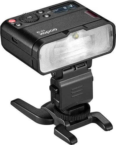 Miniatura 4 de Godox MF12 MF12-K2 Macro Flash Off-Camera TTL Flash Speedlite 12W, Control Inalámbrico 2.4G, Modo TTL/M, Batería de Litio Integrada 3.7V/6.29W