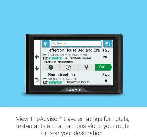 Miniatura 3 de Garmin Drive 52, navegador GPS con pantalla de 5 pulgadas, menús simples en pantalla y mapas fáciles de ver (renovado)