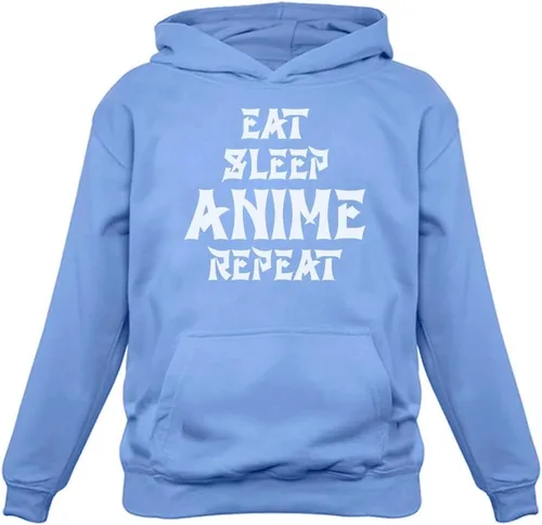 Tstars Divertida sudadera con capucha Otaku para adolescentes y mujeres, sudadera con meme de anime japonés, regalo para fanáticos del manga