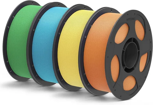 Miniatura 13 de ANYCUBIC Filamento PLA mate de 0.069 pulgadas, filamento PLA de impresión 3D de 0.069 pulgadas, precisión dimensional +/- 0.001 pulgadas, carrete