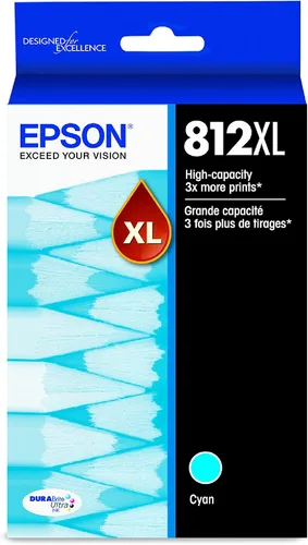 Miniatura 5 de EPSON T812 DURABrite Ultra Ink Cartucho magenta de alta capacidad (T812XL320-S) y T812 DURABrite Ultra Ink Cartucho cian de alta capacidad