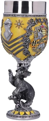 Miniatura 4 de Nemesis Now Harry Potter Hufflepuff Hogwarts House - Copa coleccionable, 1 unidad (paquete de 1), plata amarilla, 6.8 fl oz