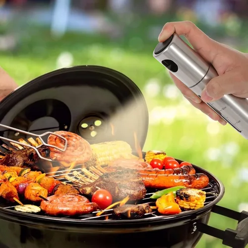 Miniatura 7 de Pulverizador de aceite para cocinar, rociador de aceite de oliva para freidora de aire, vinagre de barbacoa, hornear a la parrilla (versión 2021)