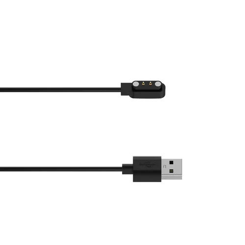 Miniatura 5 de Cable USB para reloj inteligente AKUMAKA i70, cargador magnético de 2 pines para mujeres con relojes inteligentes de diamantes