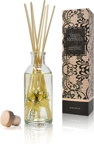 Miniatura 34 de Urban Naturals Amber & Lavender - Juego de difusor con varillas aromáticas Colección de aromaterapia (Awaken + Renew) Mind & Body Ambientador