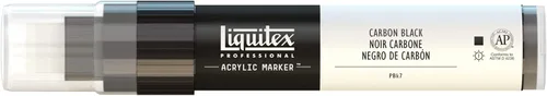 Miniatura 26 de Rotuladores de pintura Liquitex Professional, de punta ancha, Verde fosforescente, 8mm Verde fluorescente