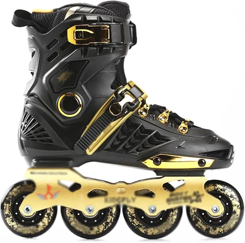 Patines en línea para adultos, zapatos de patinaje de velocidad para mujeres y hombres, para deportes al aire libre, recreación de fitness, patines