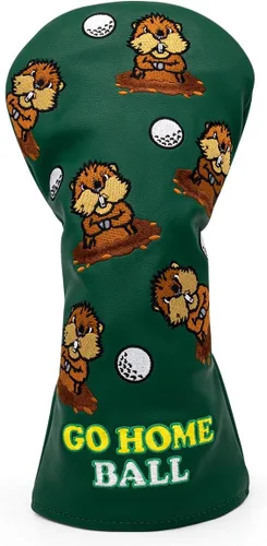 Miniatura 9 de Barudan Golf Groundhog Funda para Cabeza de Driver de Golf Funda para Cabeza 3 Madera Funda Híbrida para Cabeza Funda para Cabeza de Putter - Funda