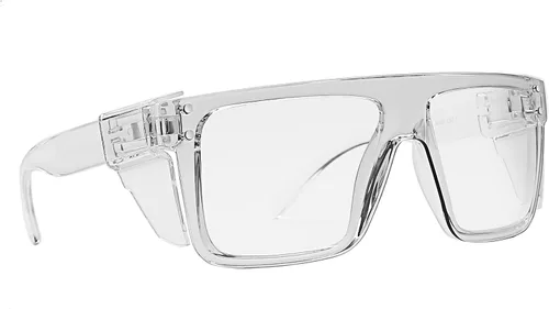 Gafas de seguridad ANSI Z87, fotocromáticas UV400 con bloqueo de luz azul, resistentes al impacto para trabajo en construcción