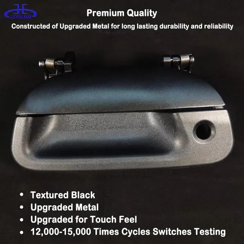 Miniatura 3 de Pestillo de manija de metal para puerta trasera compatible con Ford F150 F250 F350 F450 F550 Super Duty 01-05, Ford Explorer Sport Trac 01-05